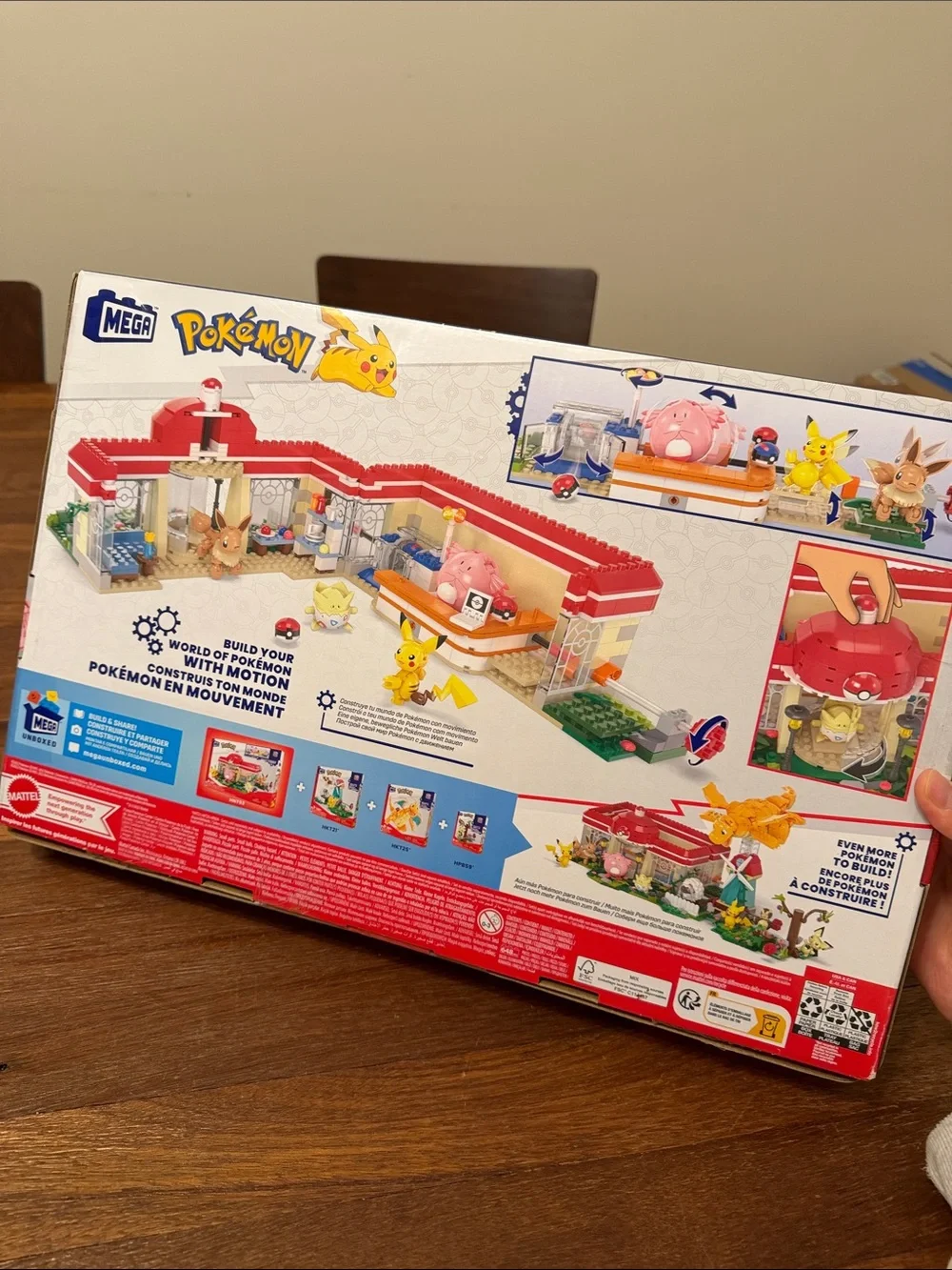 Pokémon Forest Pokémon Center Building Set
